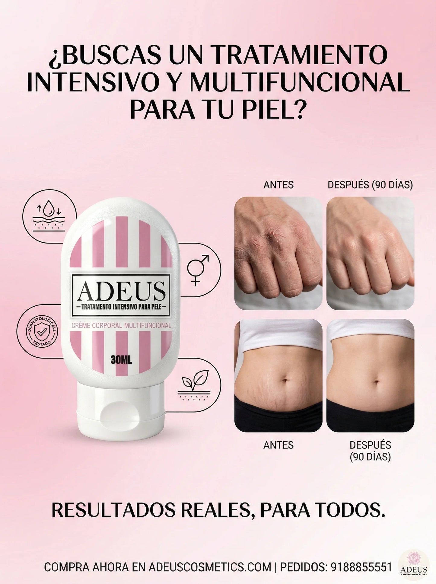 Adeus Crema Multi Action Piel Perfecta