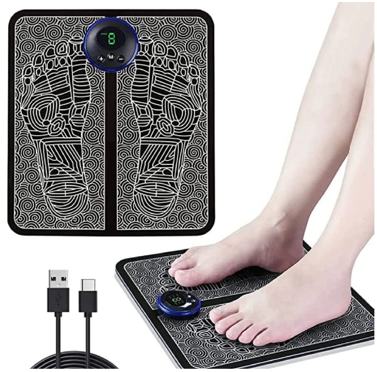 ALFOMBRA MASAJEADORA ELÉCTRICA SOLESERENITY™