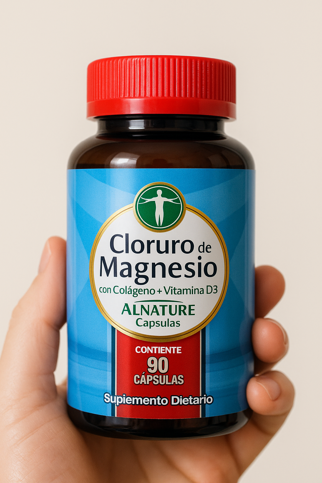Cloruro De Magnesio Con Colageno + Vitamina D3