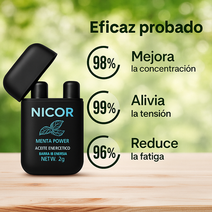 Dile adiós a la congestión y al cansancio mental: Inhalador Nasal