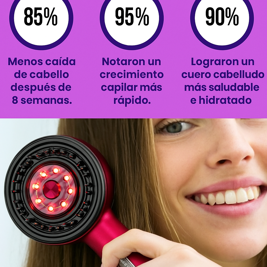 Terapia de Cuero Cabelludo con Luz Roja