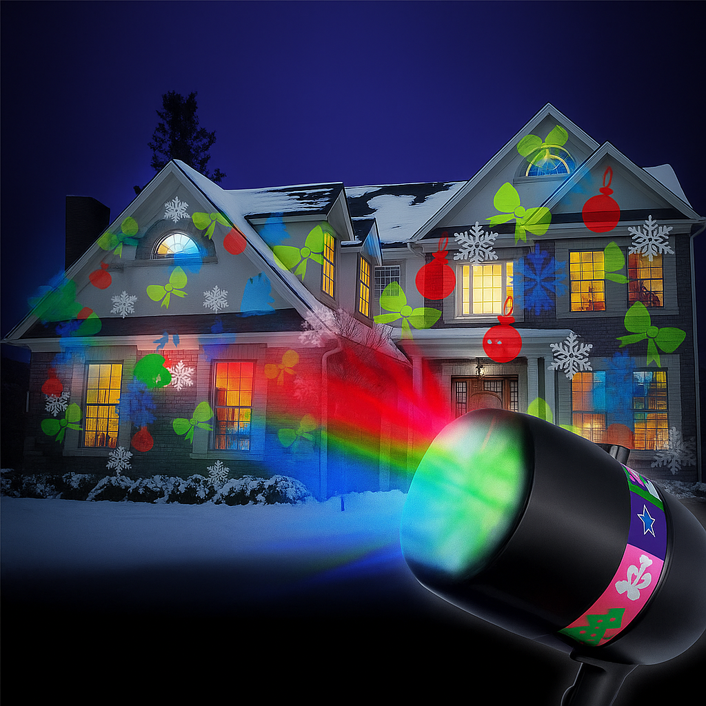 ilumina tus celebraciones con este proyector de luces