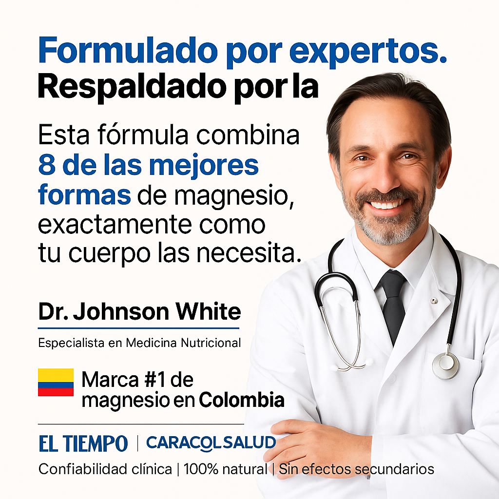 Cloruro De Magnesio Con Colageno + Vitamina D3