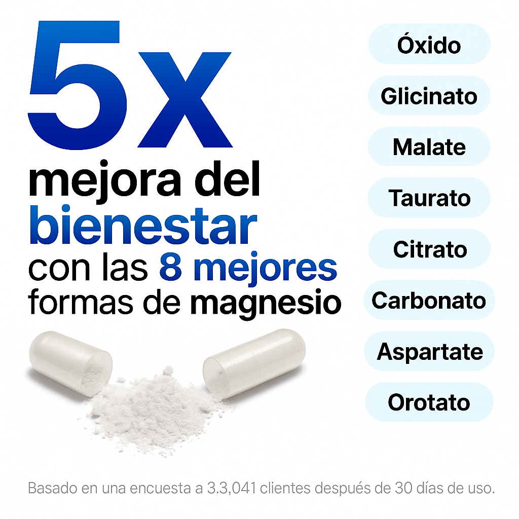 Cloruro De Magnesio Con Colageno + Vitamina D3