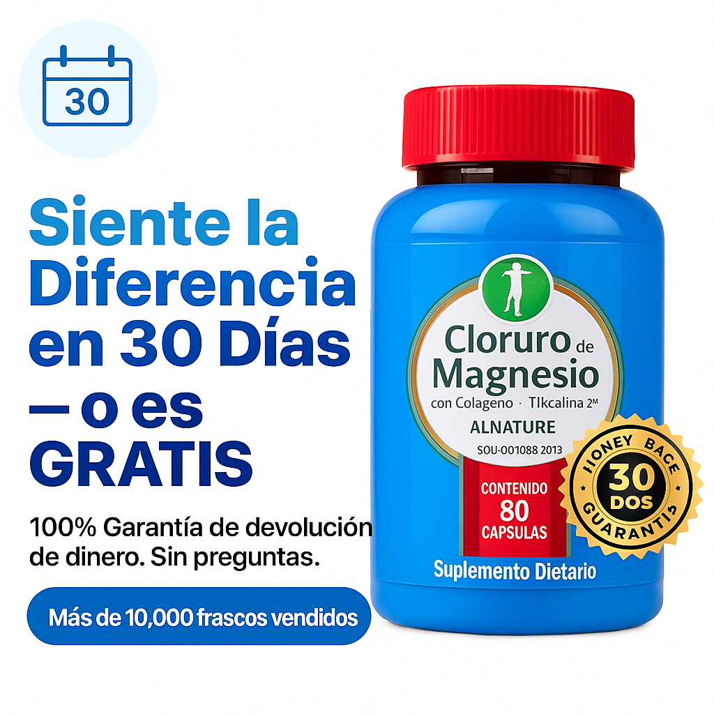 Cloruro De Magnesio Con Colageno + Vitamina D3