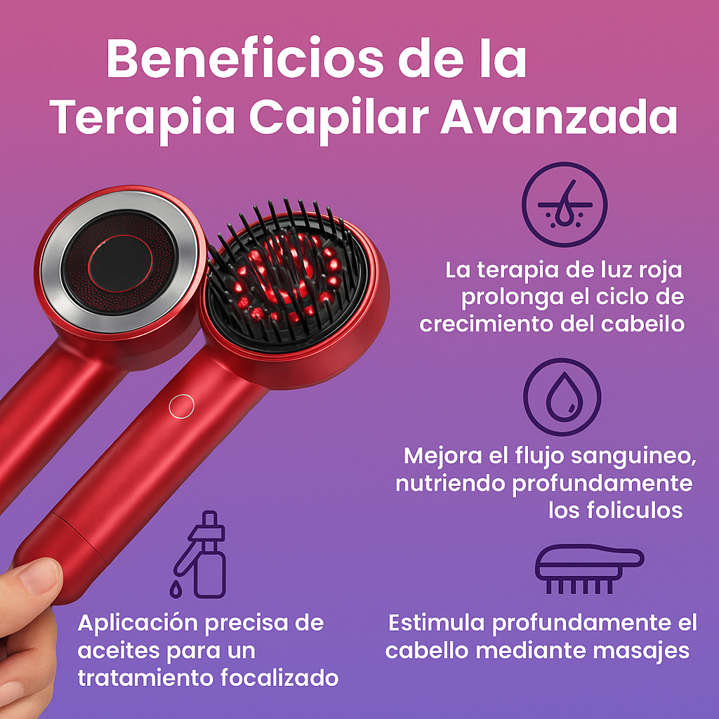 Terapia de Cuero Cabelludo con Luz Roja