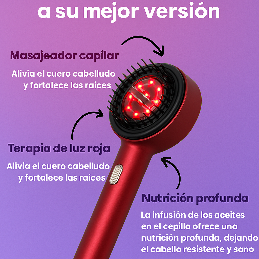 Terapia de Cuero Cabelludo con Luz Roja