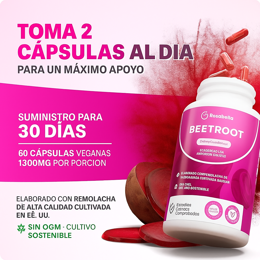 Vuelve a sentirte con energía, enfoque y vitalidad BeetRoot™ + Regalo sorpresa gratis