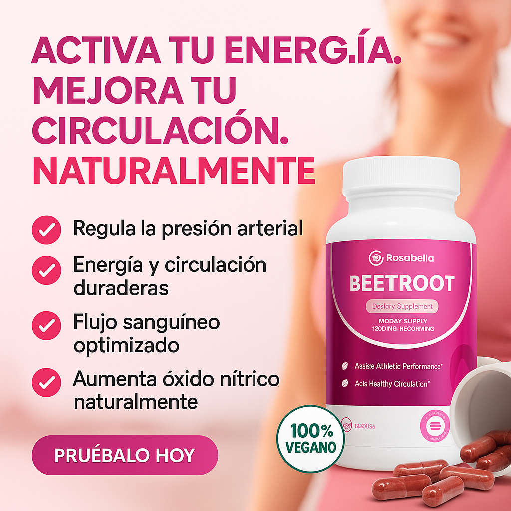 Vuelve a sentirte con energía, enfoque y vitalidad BeetRoot™ + Regalo sorpresa gratis