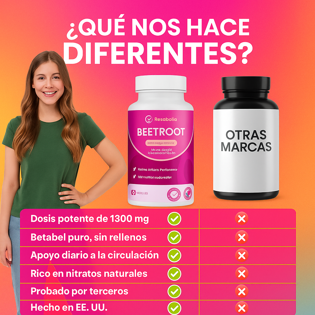 Vuelve a sentirte con energía, enfoque y vitalidad BeetRoot™ + Regalo sorpresa gratis