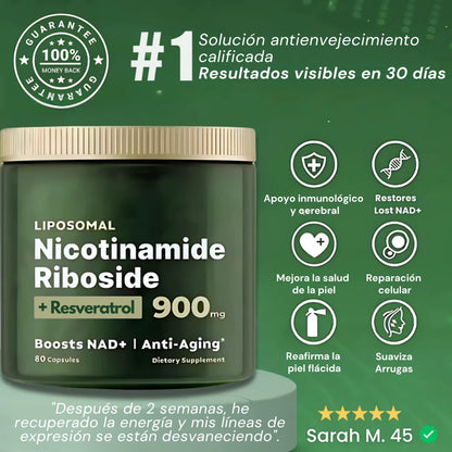 NAD+ Advanced Nicotinamida Ribósido + Resveratrol™