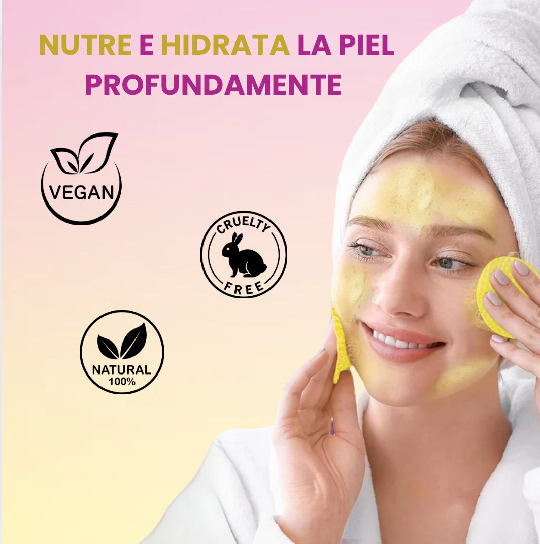 Almohadillas Aclarantes de Cúrcuma y Ácido Kójico