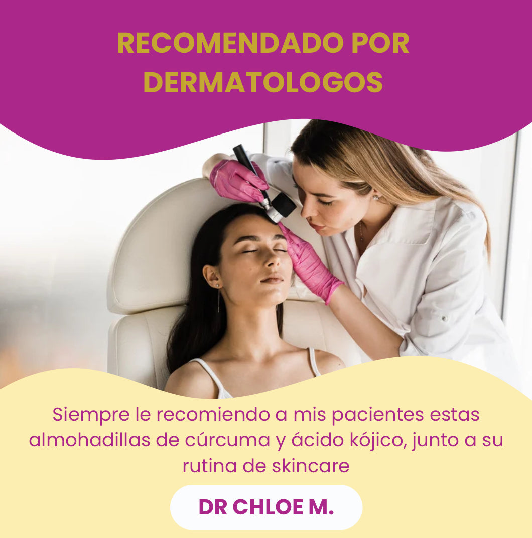 Almohadillas Aclarantes de Cúrcuma y Ácido Kójico