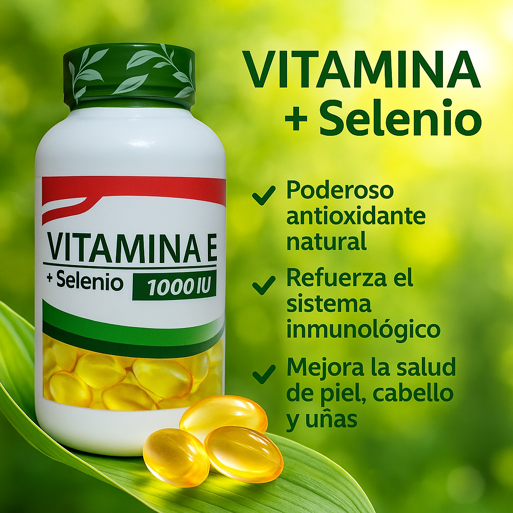 Vitamina E – Nutrición y brillo para tu piel