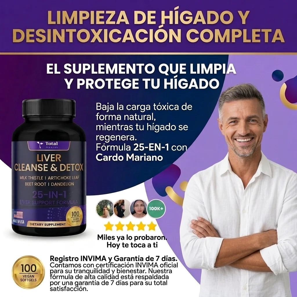 ¿Te sientes pesado, inflamado y sin la energía de antes?