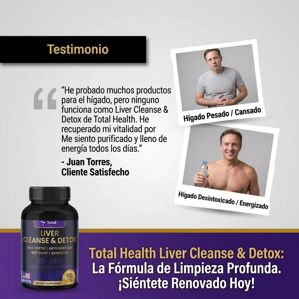 ¿Te sientes pesado, inflamado y sin la energía de antes?