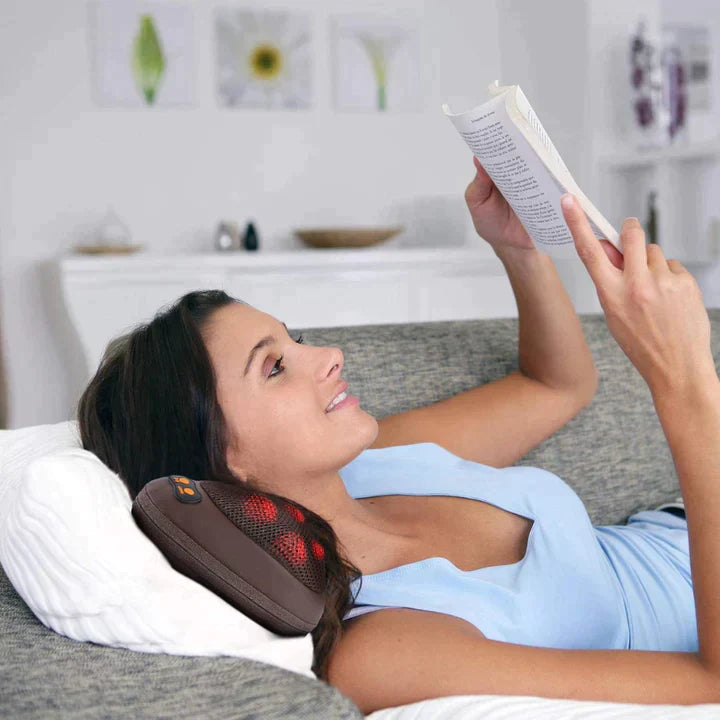 COJIN MASAJEADOR RELAXMAX™ + ENVÍO GRATIS